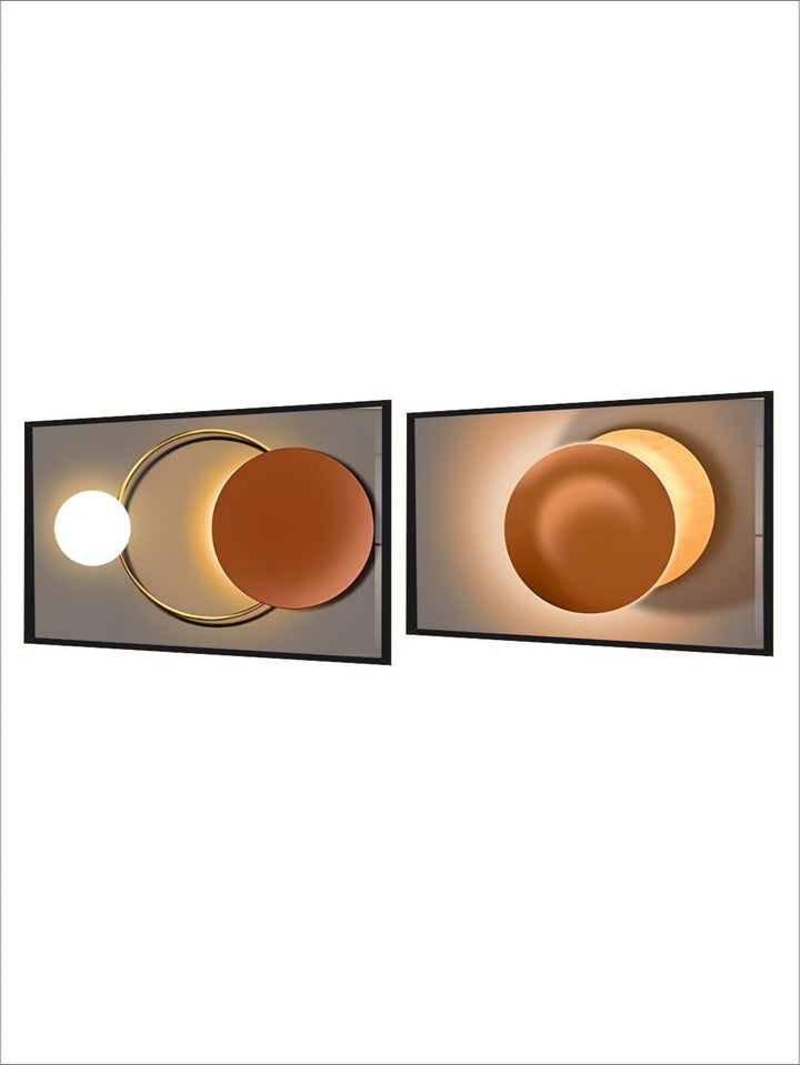 Modern Abstract Architectural Interior Wall Adornment Fine Art
