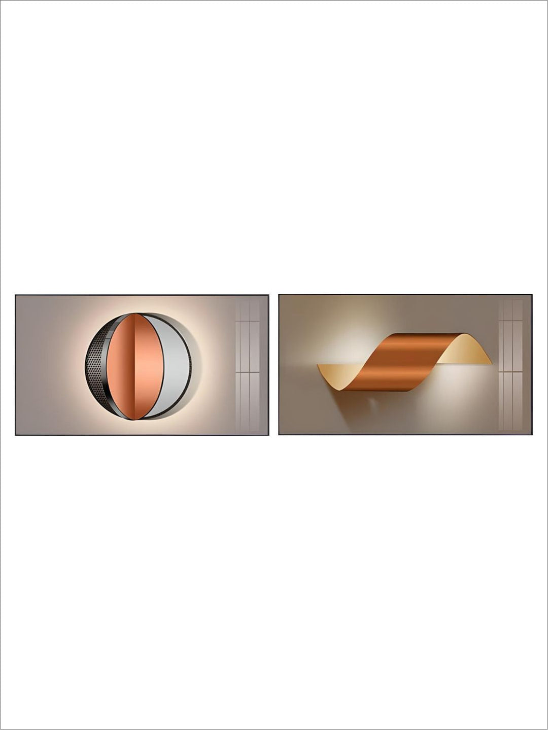 Modern Abstract Architectural Interior Wall Adornment Fine Art