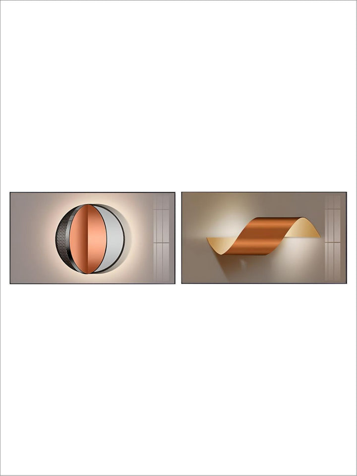 Modern Abstract Architectural Interior Wall Adornment Fine Art