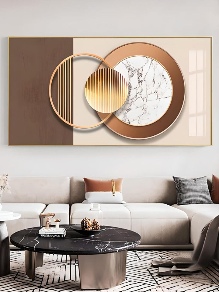 Modern Abstract Architectural Geometry Wall Art Fine Art