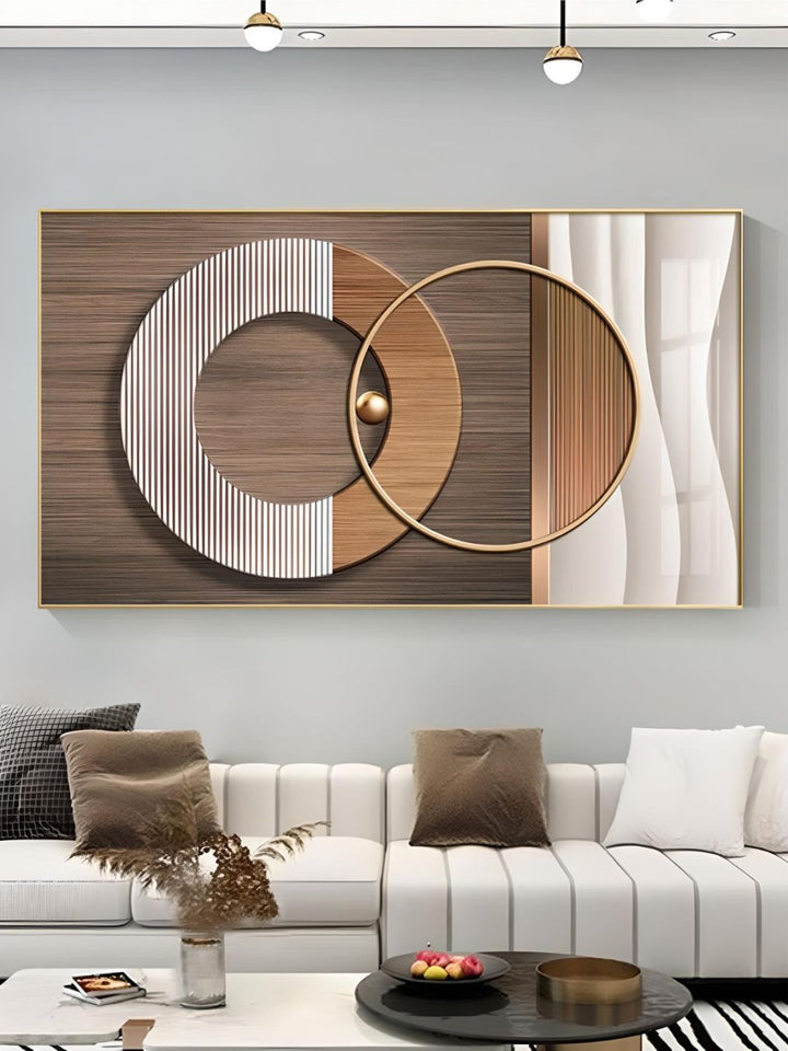 Modern Abstract Architectural Geometry Wall Art Fine Art