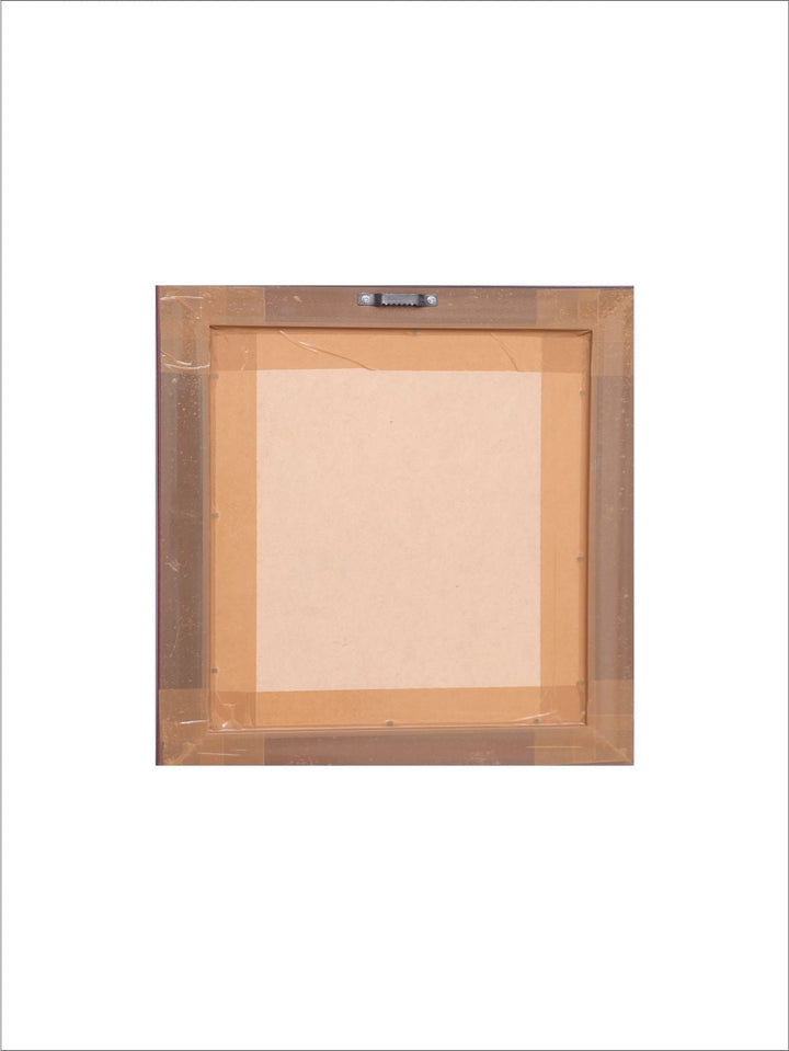 Black White Golden Minimalist Portrait Figure Art Abstract Wall Art Square Format