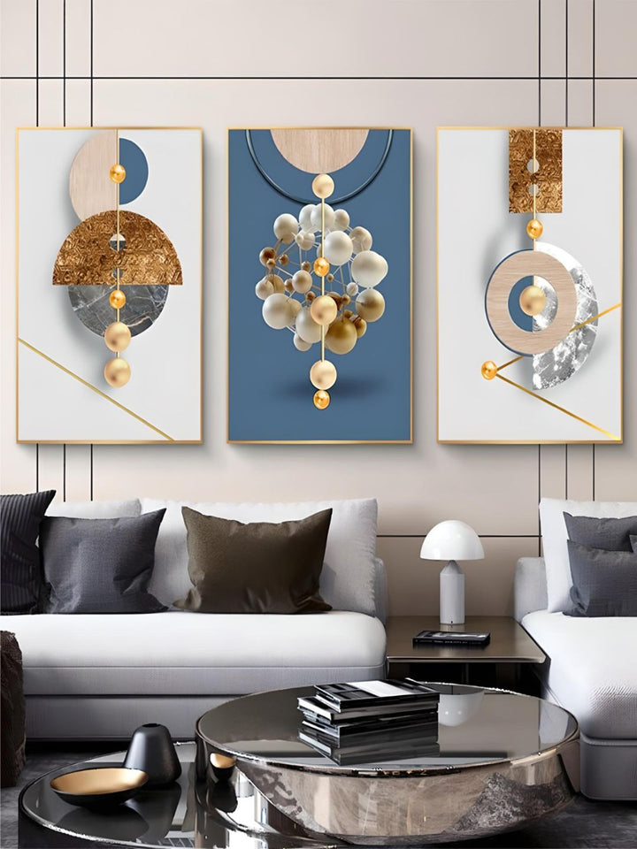 Modern Aesthetics Abstract Geometric Wall Art Fine