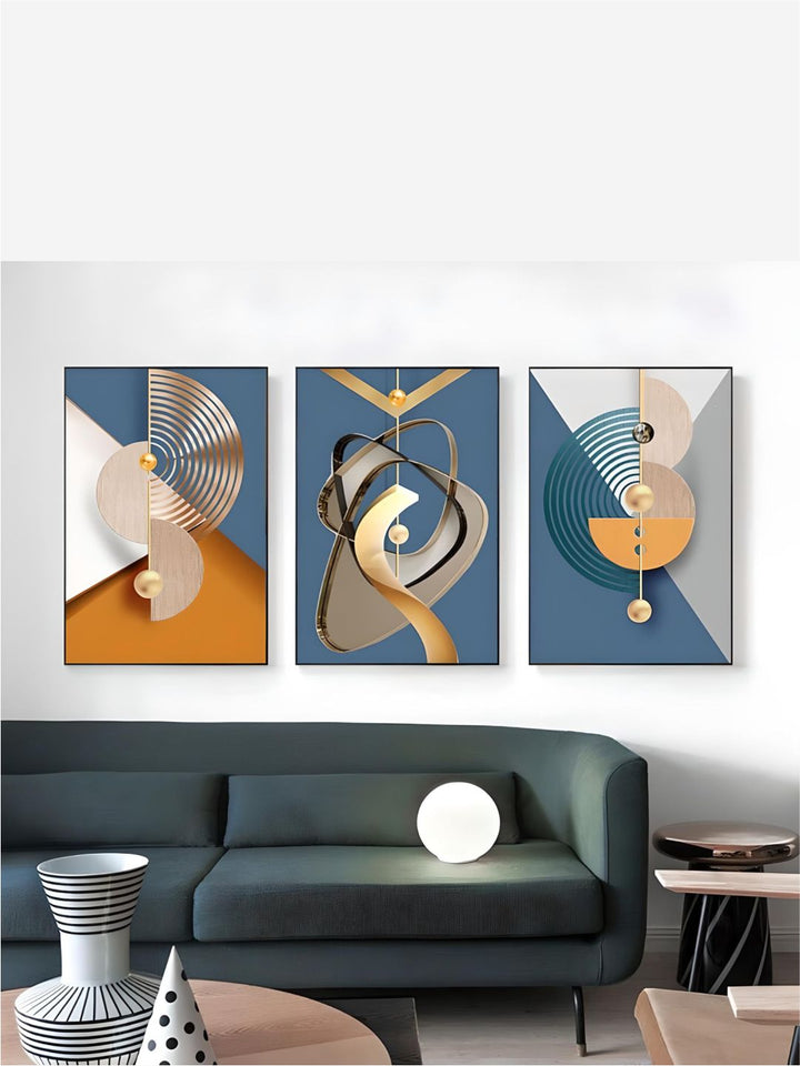 Modern Aesthetics Abstract Geometric Wall Art Fine
