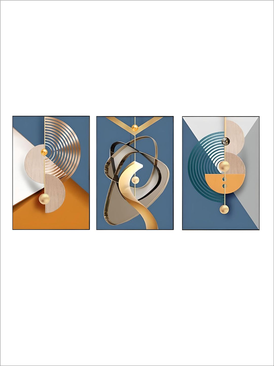 Modern Aesthetics Abstract Geometric Wall Art Fine