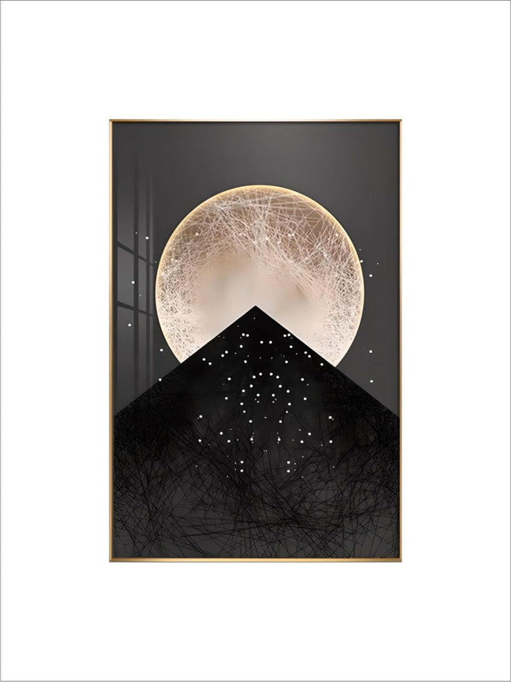 Modern Aesthetics Sun Moon Wall Art Fine Art 