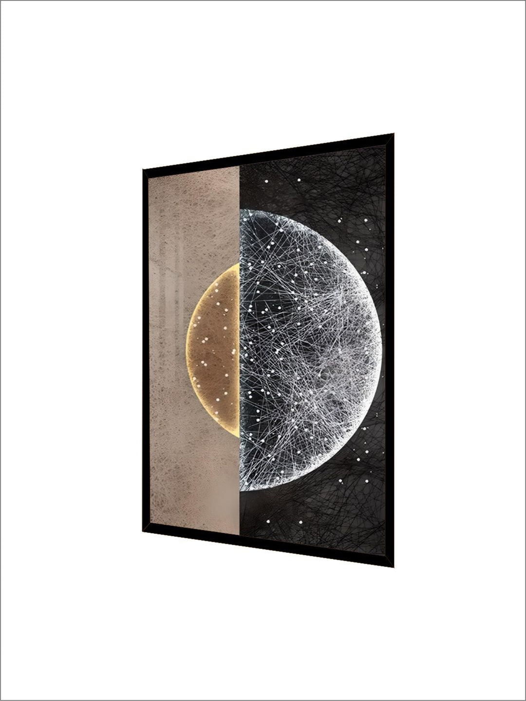 Modern Aesthetics Sun Moon Wall Art Fine Art 