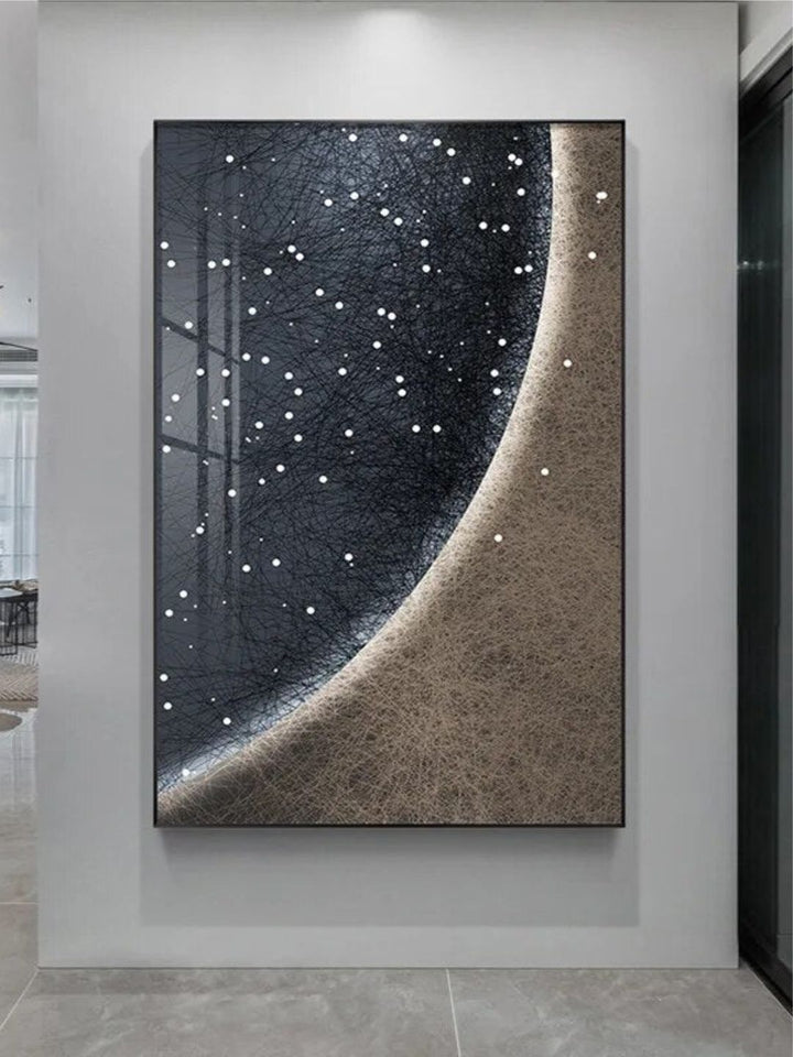 Modern Aesthetics Sun Moon Wall Art Fine Art 