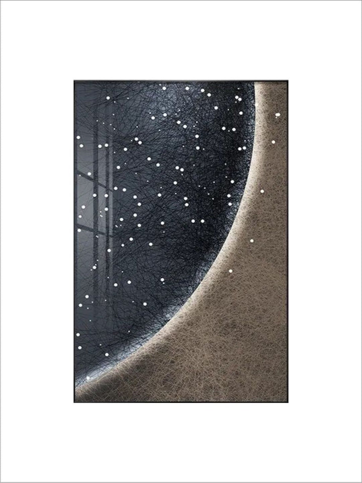 Modern Aesthetics Sun Moon Wall Art Fine Art 