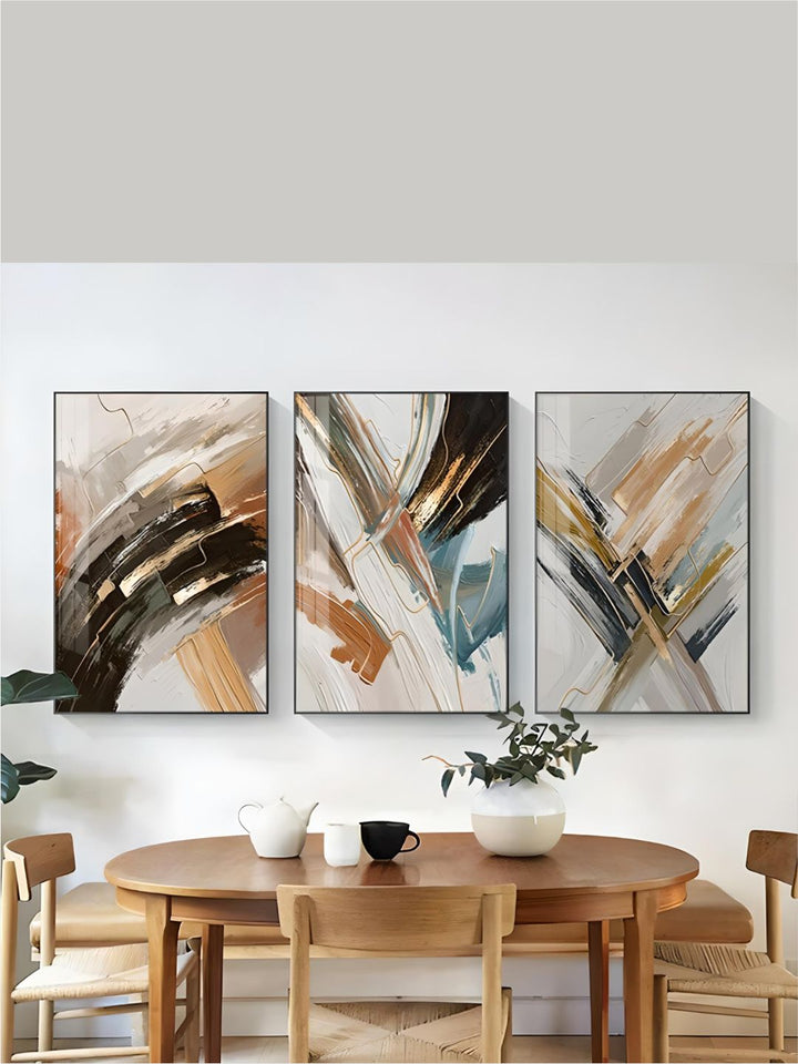 Neutral Color Palettes Nordic Abstract Wall Art 