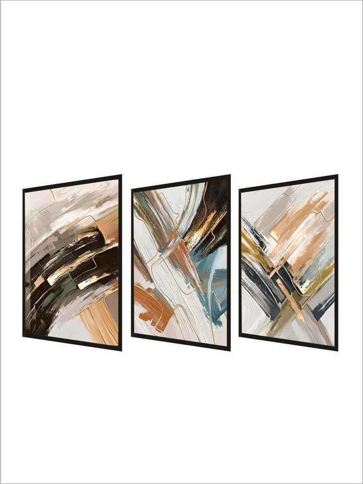 Neutral Color Palettes Nordic Abstract Wall Art 