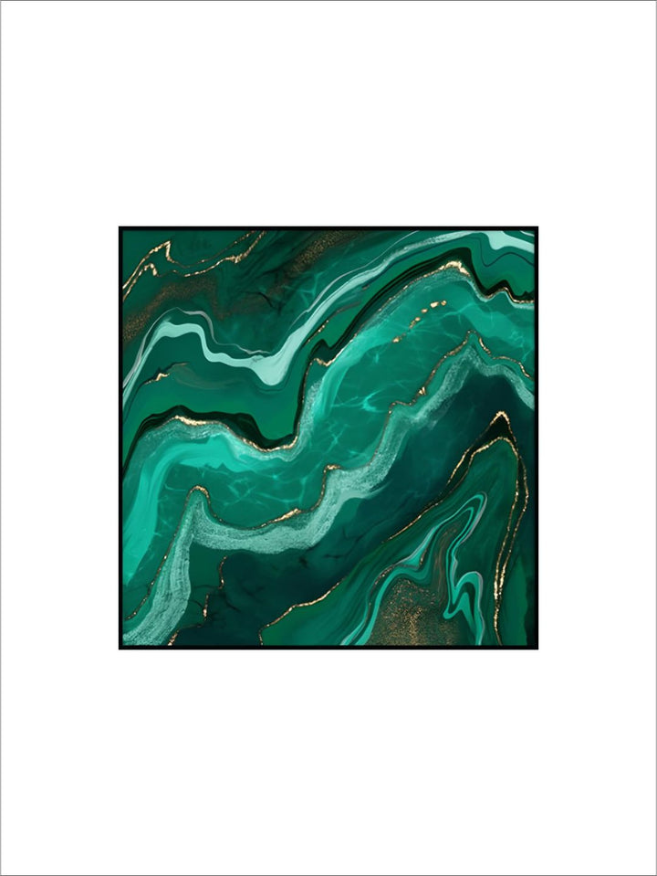 Modern Abstract Liquid Marble Wall Art Fine Art 