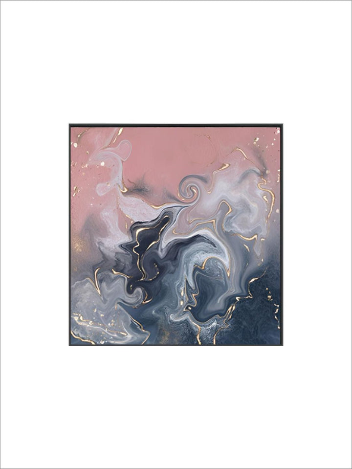 Modern Abstract Liquid Marble Wall Art Fine Art 