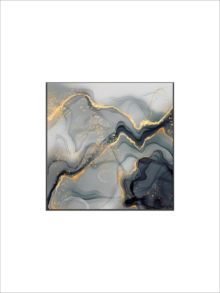 Modern Abstract Liquid Marble Wall Art Fine Art 