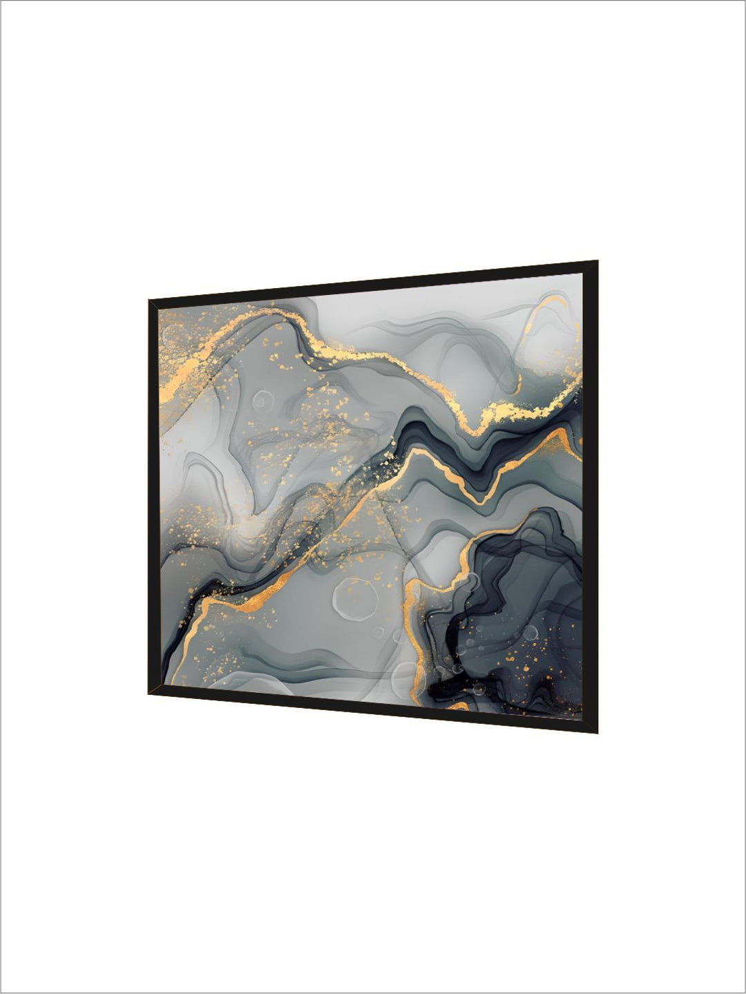 Modern Abstract Liquid Marble Wall Art Fine Art 