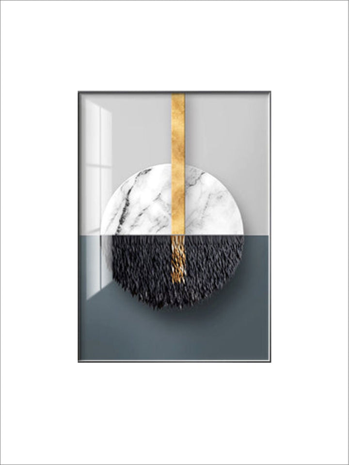 Abstract Marble Curves 3d Effect Geometric Wall Art Fine Art Canvas Prints Modern Pictures For Luxury Living Room Dining Room Home Office Art Decor