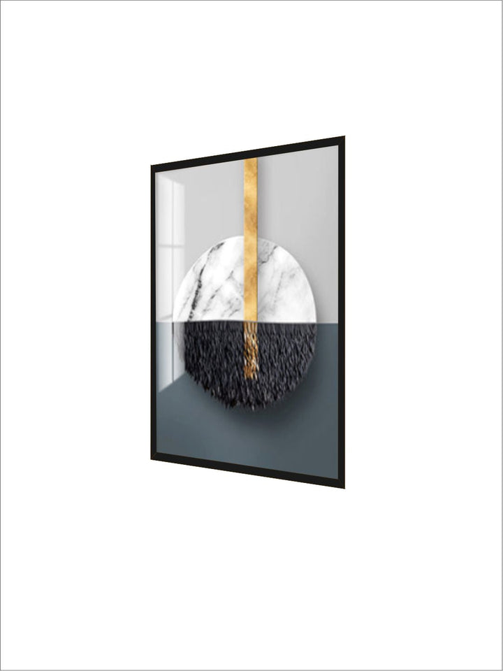 Abstract Marble Curves 3d Effect Geometric Wall Art Fine Art Canvas Prints Modern Pictures For Luxury Living Room Dining Room Home Office Art Decor