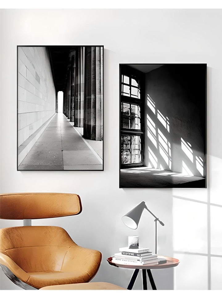 Modern Abstract Architectural Style Fashion Inspirational Wall art