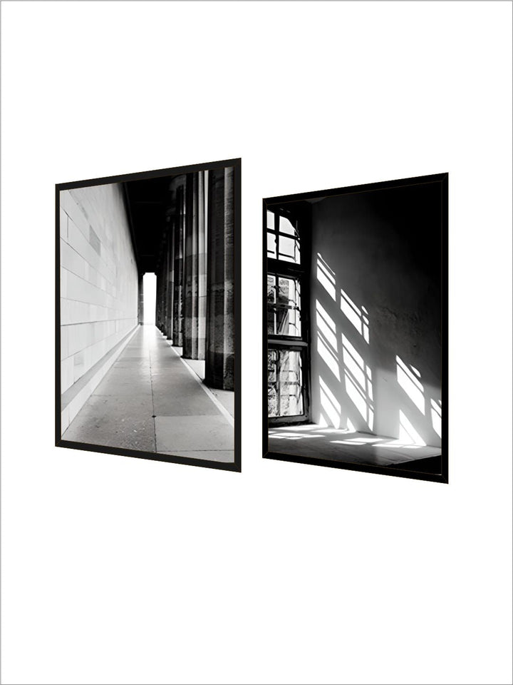 Modern Abstract Architectural Style Fashion Inspirational Wall art