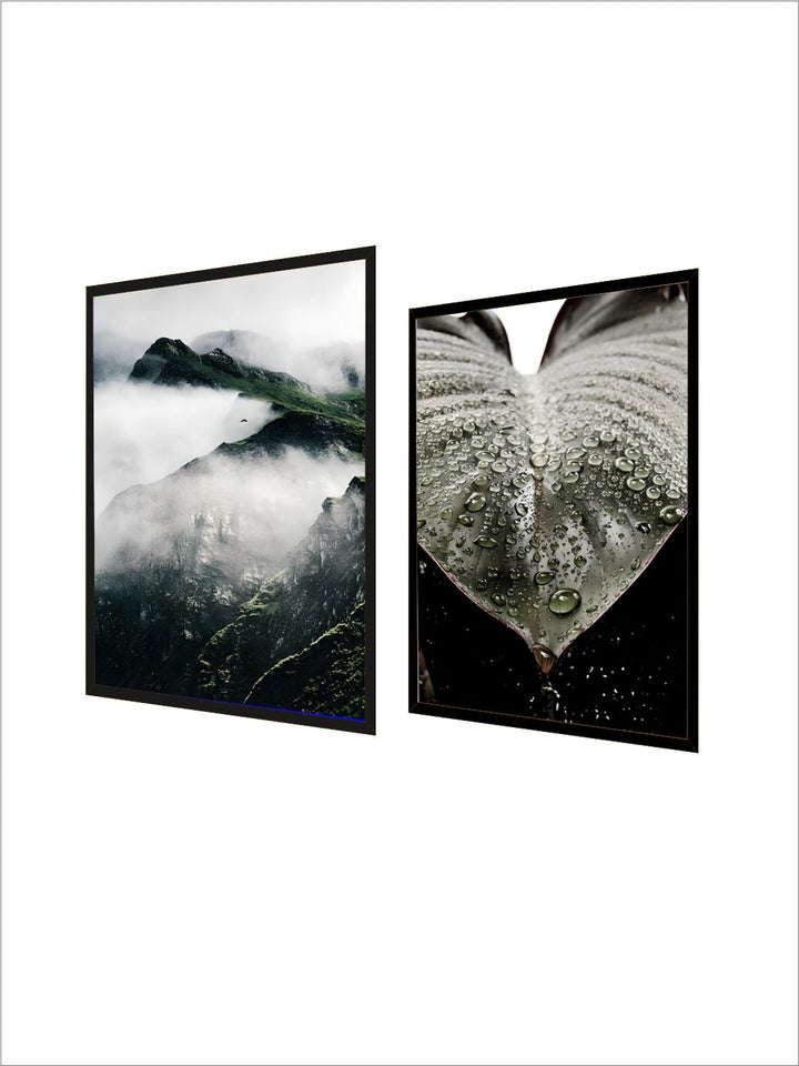 Idyllic Scenes Of Mountain Wilderness Wall Art Tranquil Lake Boat Reflections Pictures Of Calm Fine Art