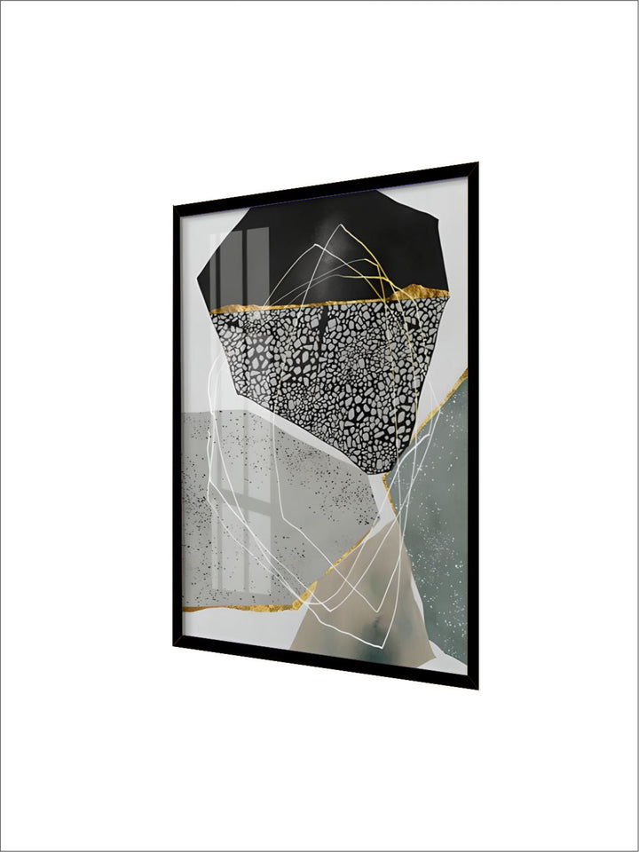 Abstract Pebbles Contemporary Wall Art Geomorphic Agate Marble Design Fine Art 