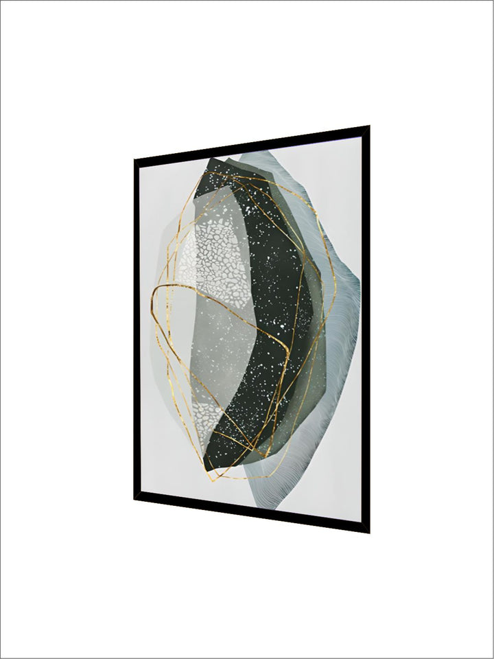 Abstract Pebbles Contemporary Wall Art Geomorphic Agate Marble Design Fine Art 