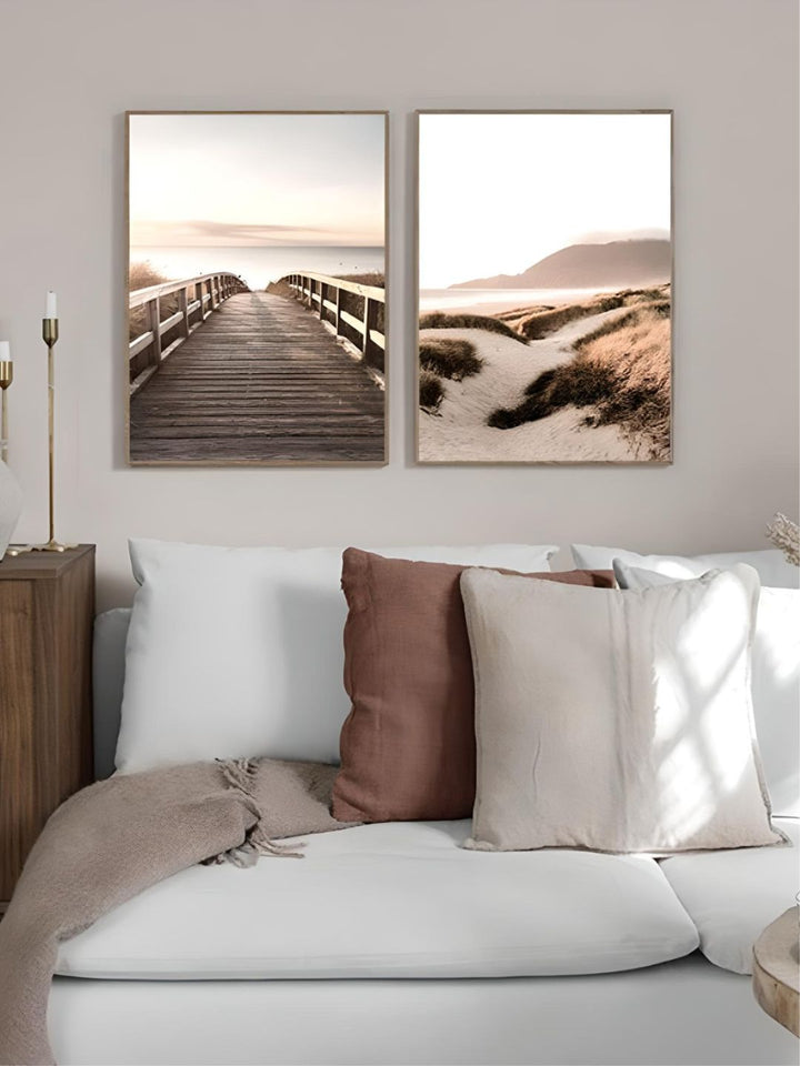 Beach Sunset Natural Landscapes Wall Art Fine Art