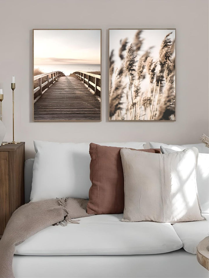 Beach Sunset Natural Landscapes Wall Art Fine Art