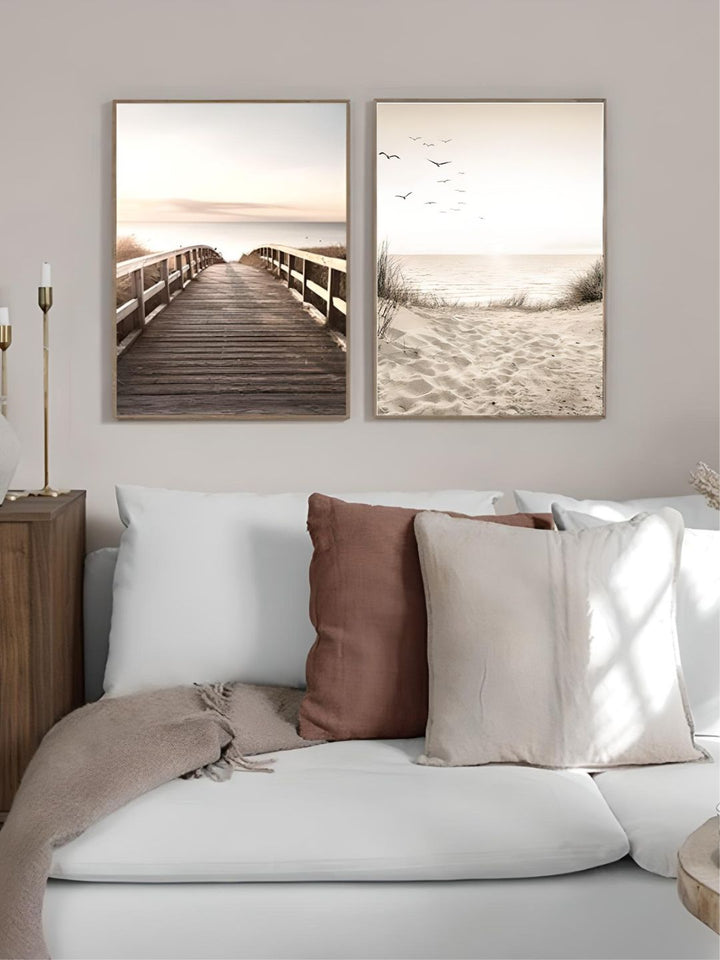 Beach Sunset Natural Landscapes Wall Art Fine Art