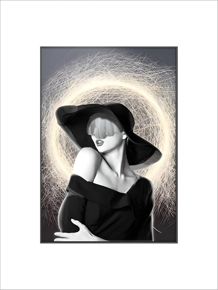Modern Aesthetics Abstract Girl Wall Art Fine Art