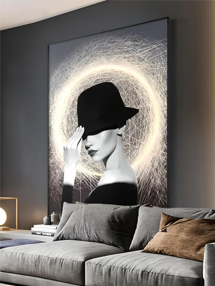 Modern Aesthetics Abstract Girl Wall Art Fine Art