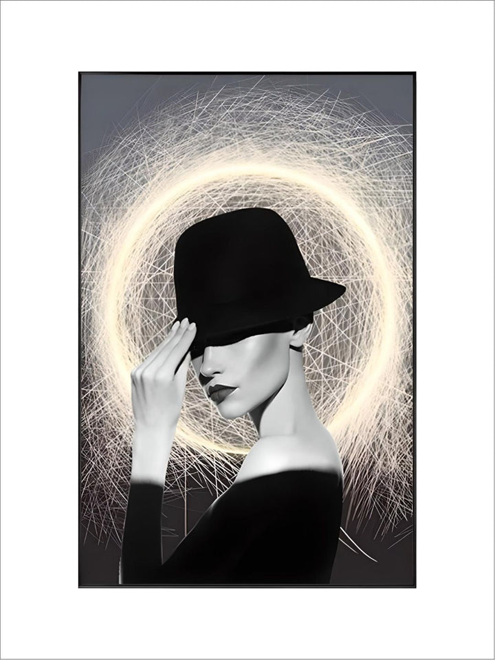 Modern Aesthetics Abstract Girl Wall Art Fine Art