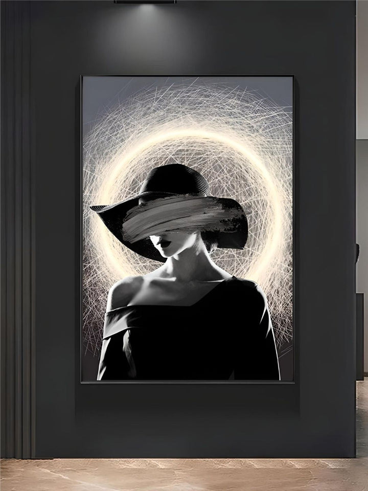 Modern Aesthetics Abstract Girl Wall Art Fine Art