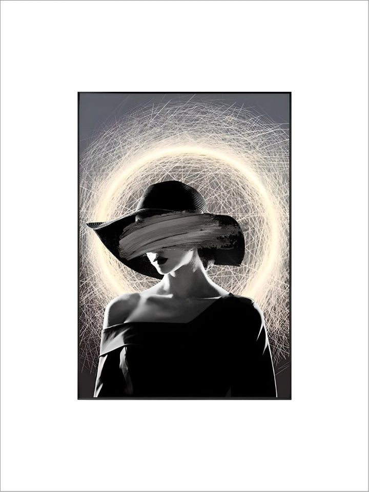 Modern Aesthetics Abstract Girl Wall Art Fine Art