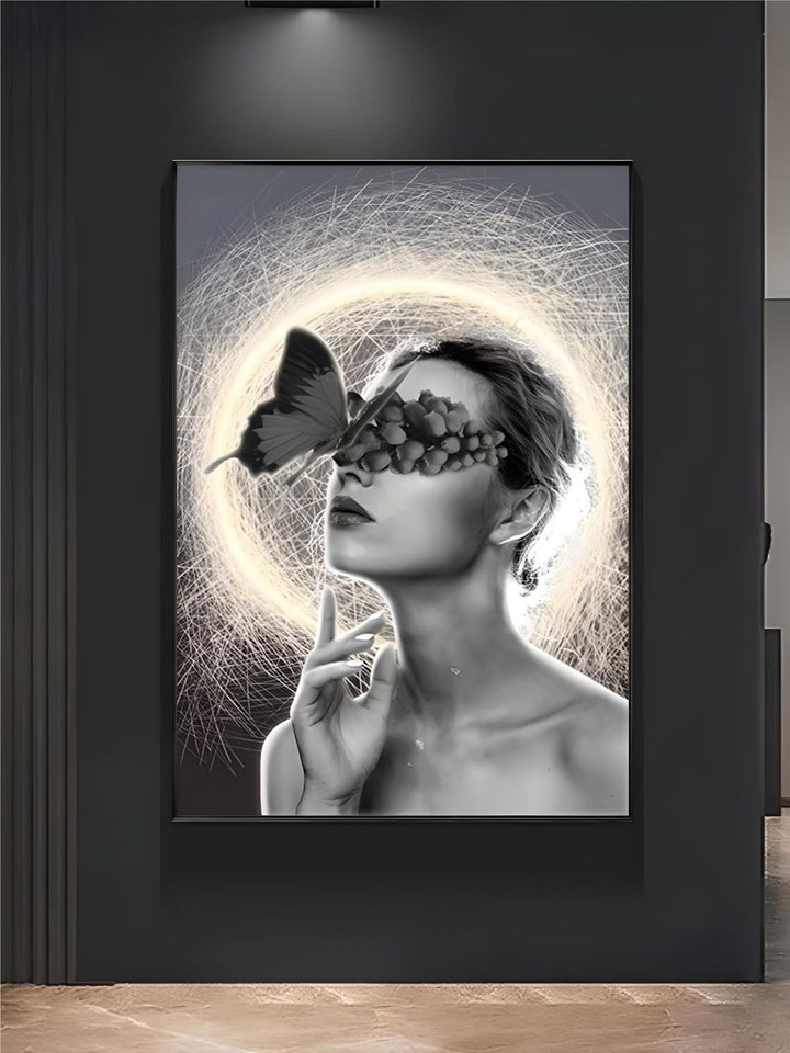 Modern Aesthetics Abstract Girl Wall Art Fine Art