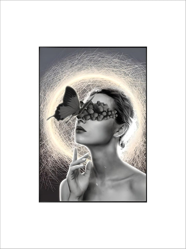 Modern Aesthetics Abstract Girl Wall Art Fine Art