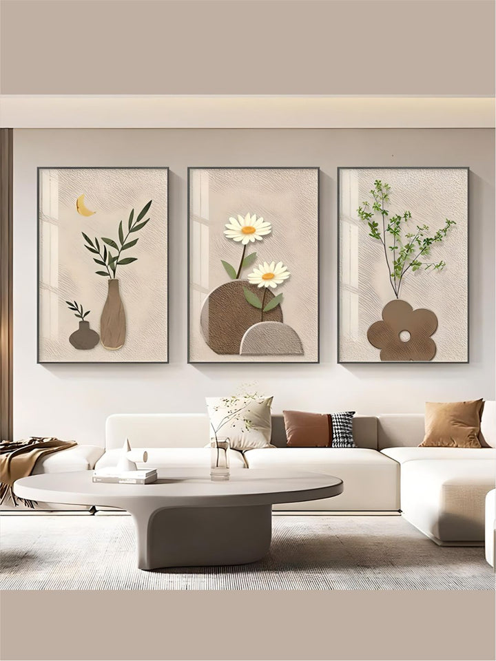 Floral Still Life Textural Wall Art Fine Art 