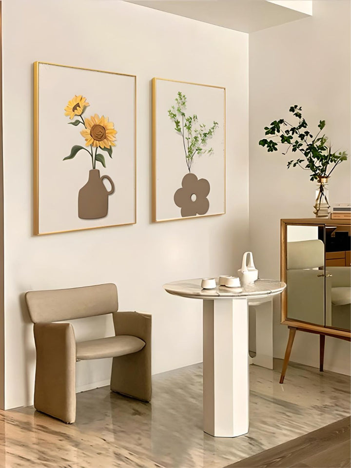Floral Still Life Textural Wall Art Fine Art 