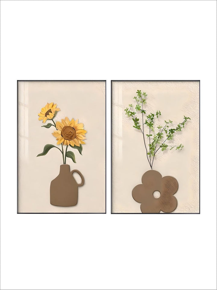 Floral Still Life Textural Wall Art Fine Art 
