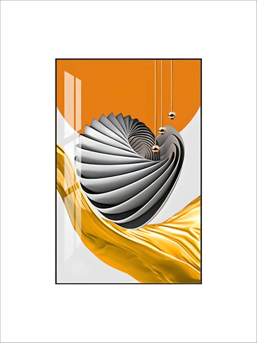 Modern Aesthetics Flowing Abstract Wall Art Fine Art