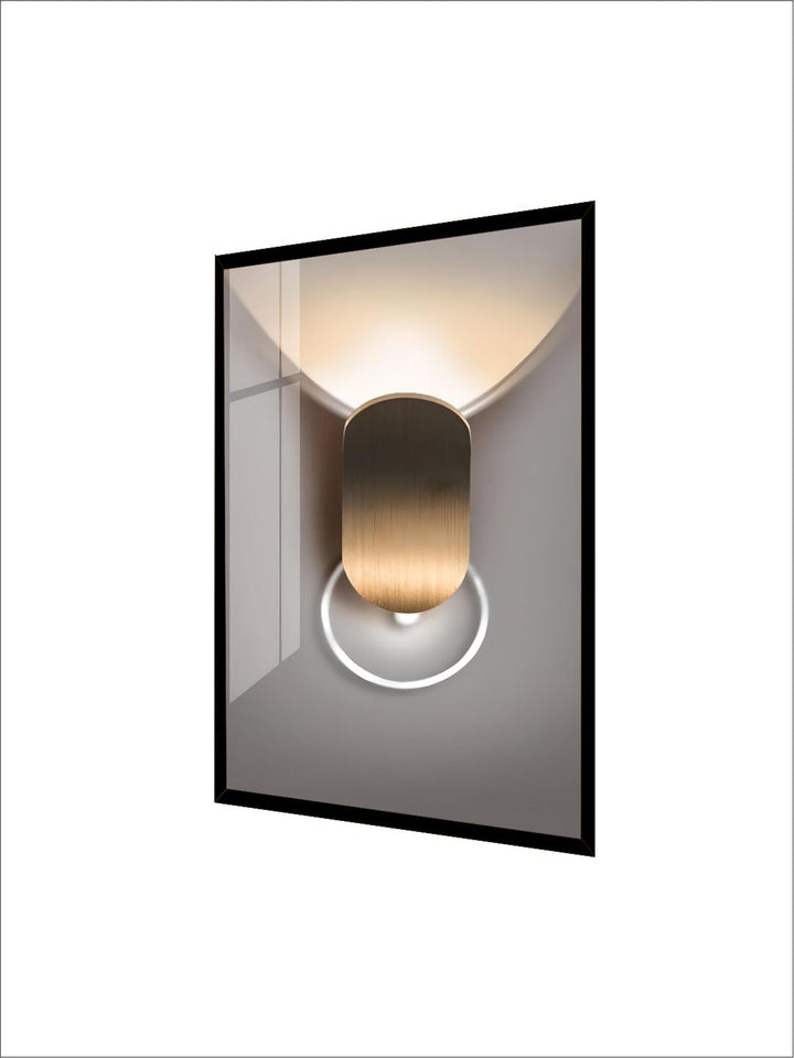 Abstract Futuristic Elements Modern Aesthetics Wall Art 