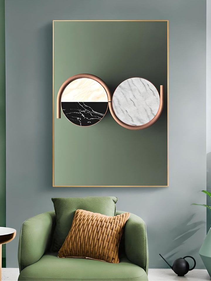 Modern Abstract Avocado Wall Art Fine Art