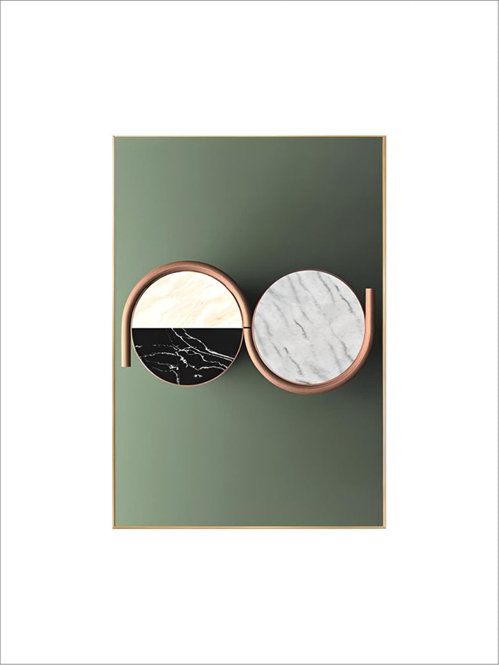 Modern Abstract Avocado Wall Art Fine Art