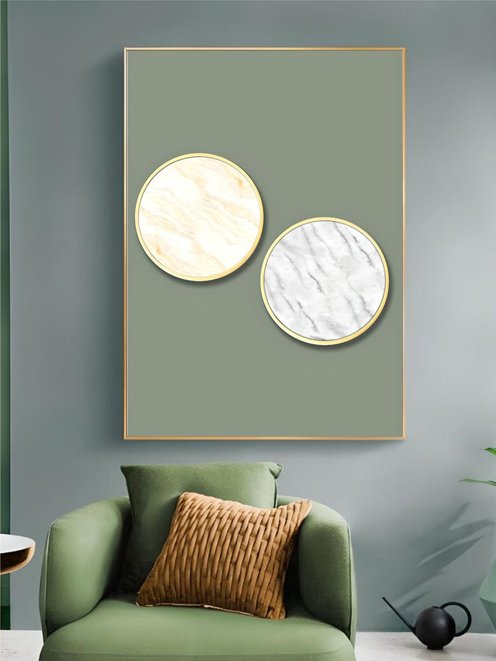 Modern Abstract Avocado Wall Art Fine Art