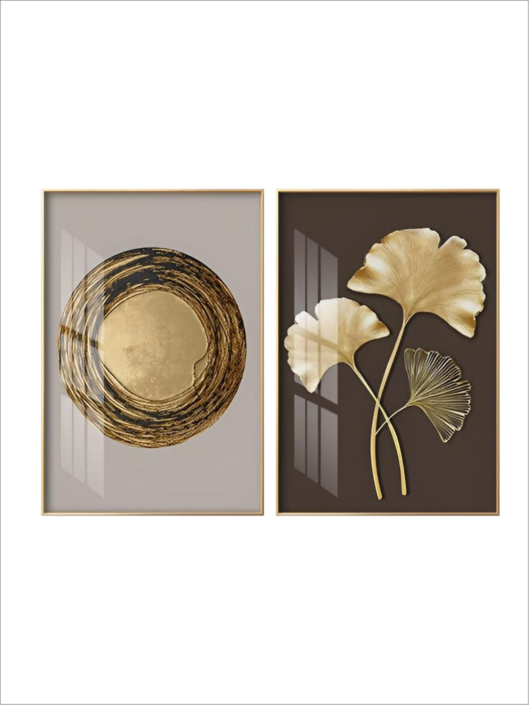 Modern Abstract Exotic Tropical Botanical Wall Art