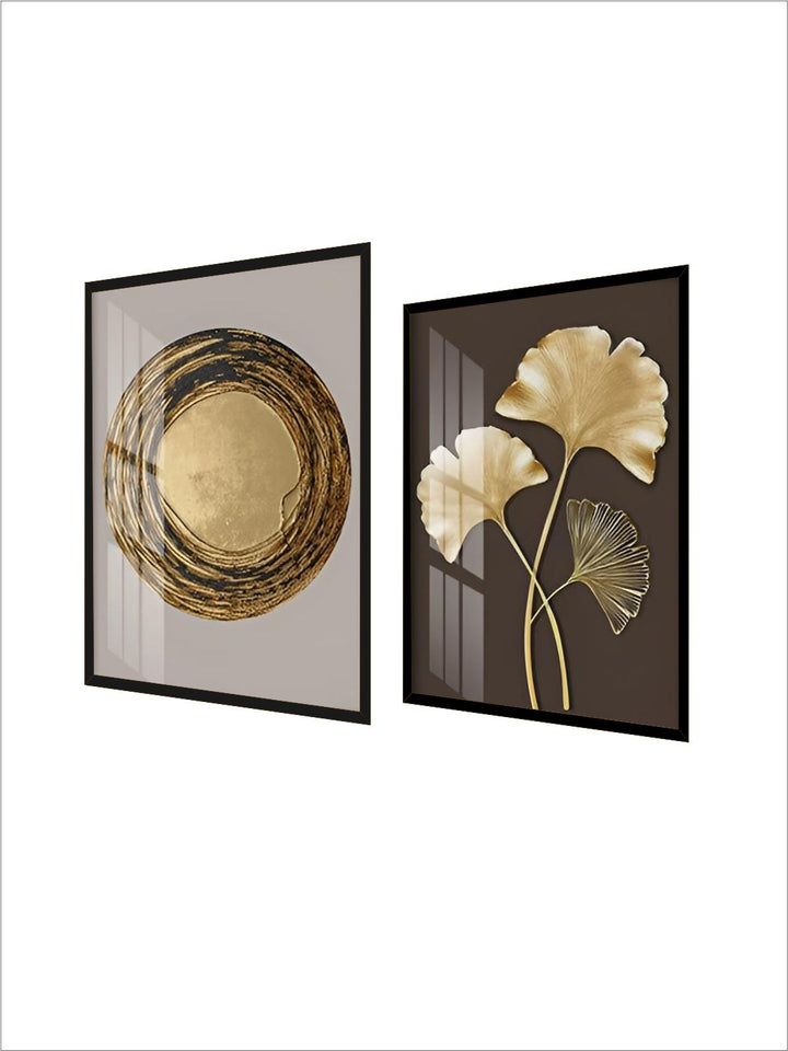 Modern Abstract Exotic Tropical Botanical Wall Art