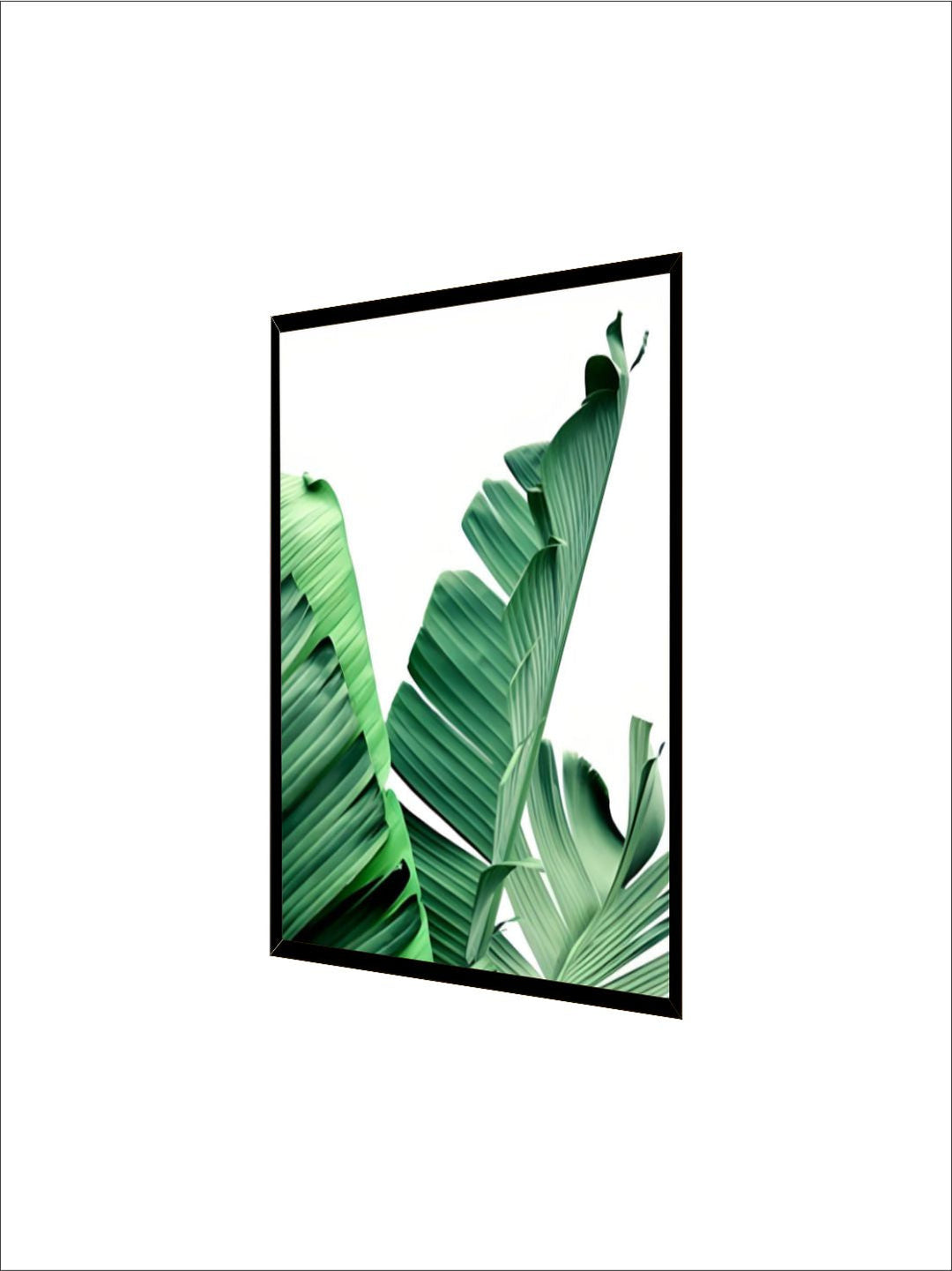 Lush Green Leaves Posters Tropical Plants Flora Fine Art Canvas Prints Nordic Wall Art For Living Room Dining Room Modern Home Decoration