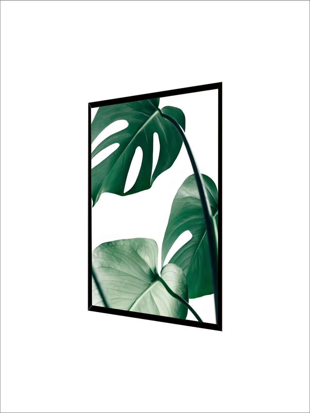 Lush Green Leaves Posters Tropical Plants Flora Fine Art Canvas Prints Nordic Wall Art For Living Room Dining Room Modern Home Decoration