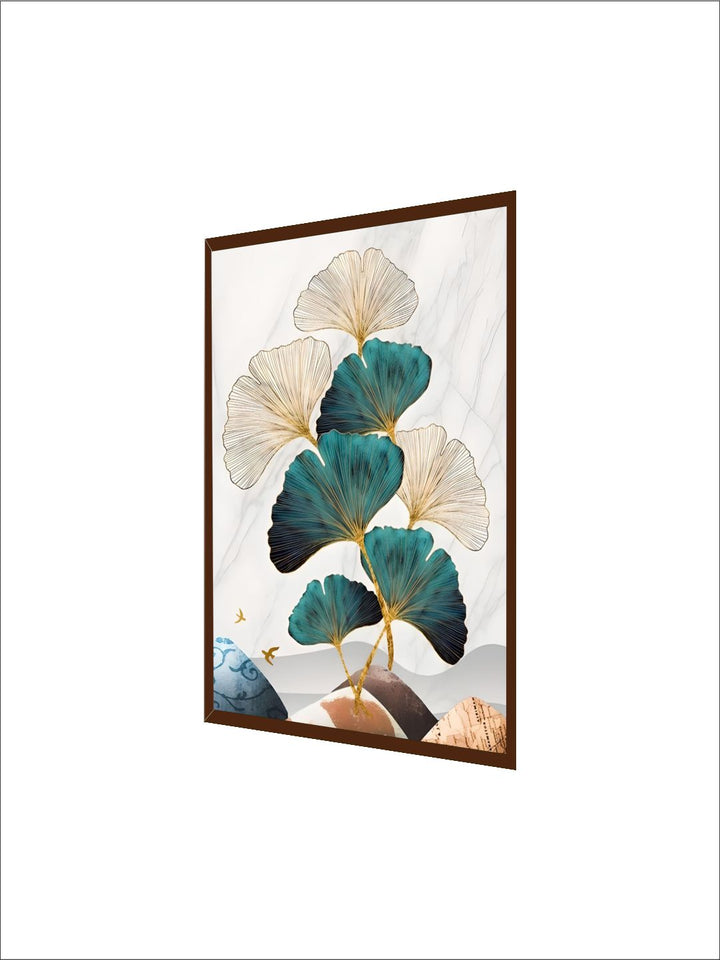 Magical Nordic Moonlight Deer Landscape Wall Art Fine Art Canvas Prints Modern Abstract Nature Pictures Luxury Living Room Wall Art Home Interior Decor