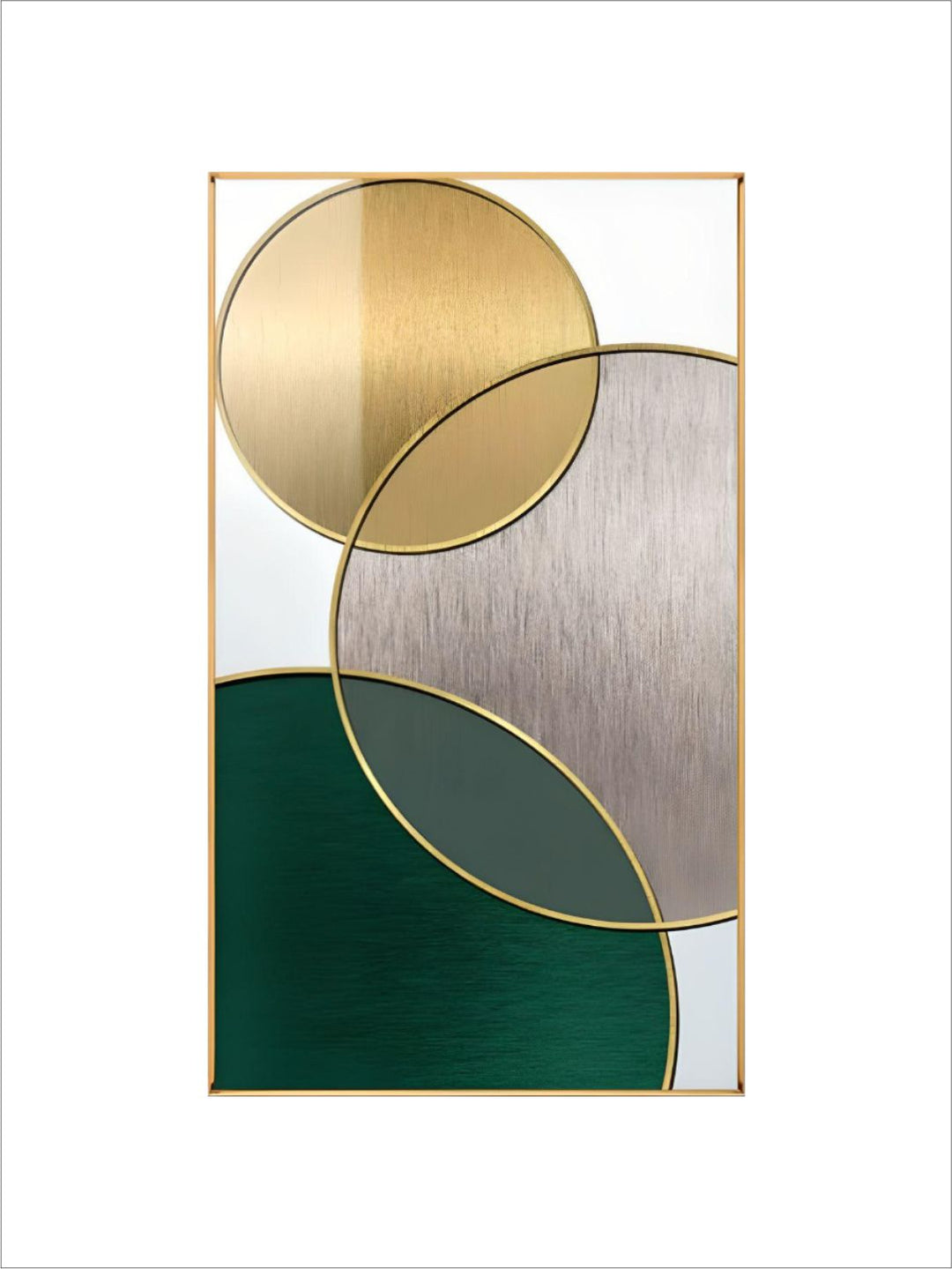 Modern Abstract Geometric Circles Wall Art Fine Art Canvas Prints Pictures For Luxury Living Room Dining Room Hotel Bedroom Home Office Art Decor